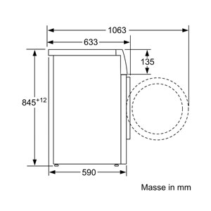 Bosch WAN28243CH Waschmaschine Frontloader 8kg