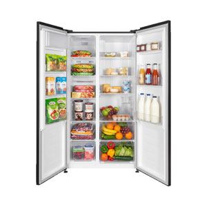 Kibernetik FSP Food Center 435 Liter Schwarz