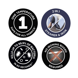 Russell Hobbs Steam Genie 2 in 1 Dampfbürste