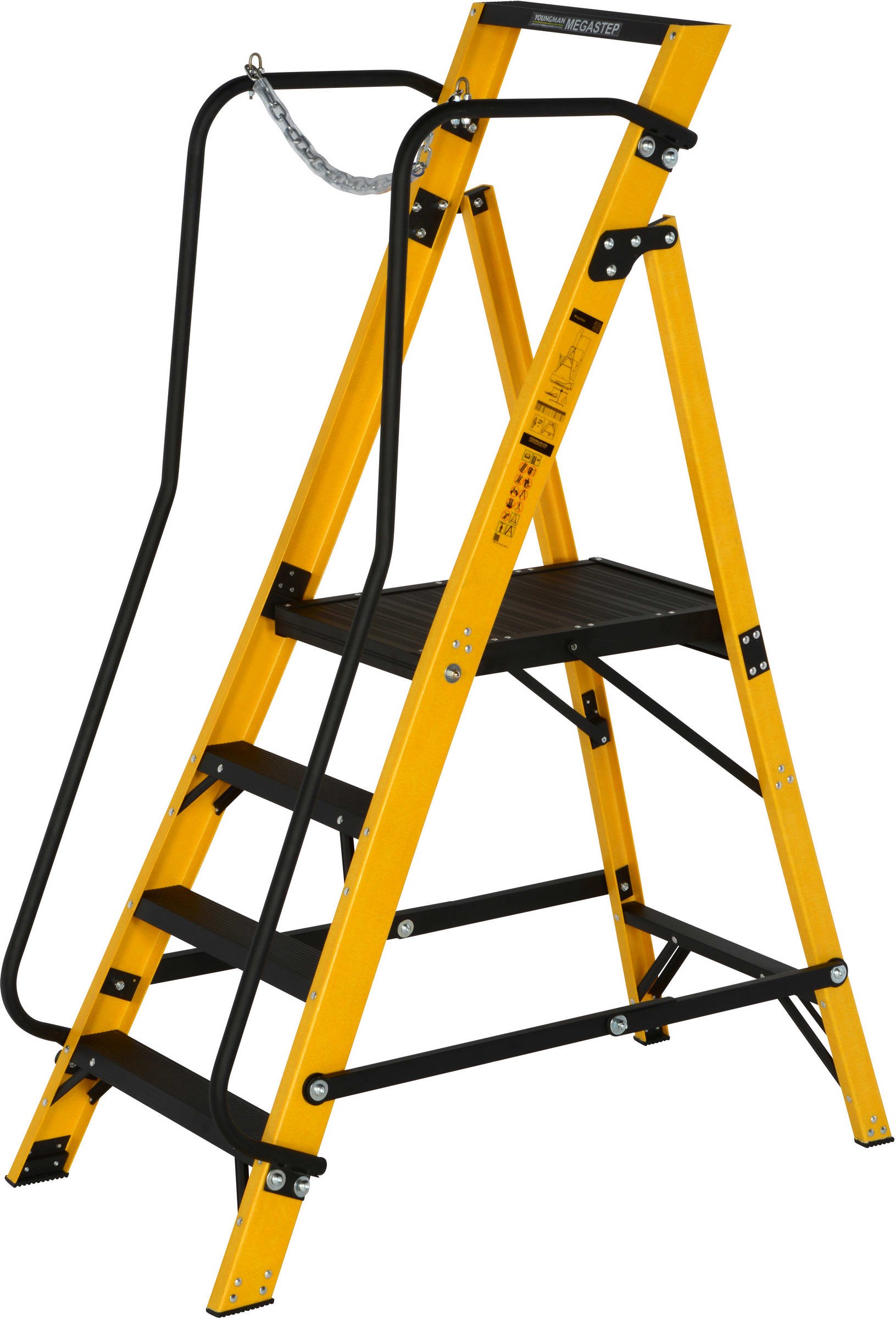 Plattformleiter Megastep mit 6 Stufen