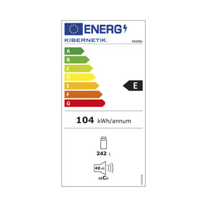 Kibernetik FSP Kühlschrank 240 Liter
