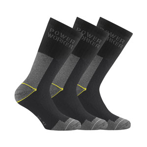 Rohner Socken Herren Power Worker Wilmax 3er schwarz Gr.39/42