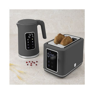 Berlinger Haus Toaster mit Digitalanzeige Anthracite Collection