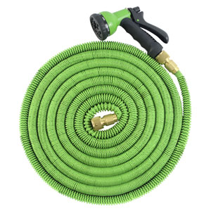 Weber Garden 7.5 Gartenschlauch grün 22.5 m Metalldüse