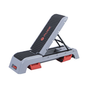 PURE2improve Multi-Funktionaler Stepper Höhen- und Winkel verstellbar
