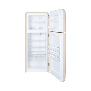 Kibernetik KSTK253 Retro Kühl-Gefrierkombination beige