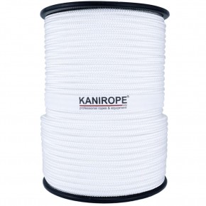 Polyester Seil geflochten 6mm x 100m Weiss