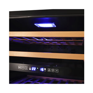 Kibernetik FSP Weinklimaschrank 46 FL Chromstahl