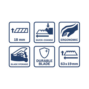 Bosch Messer- und Klingen-Set