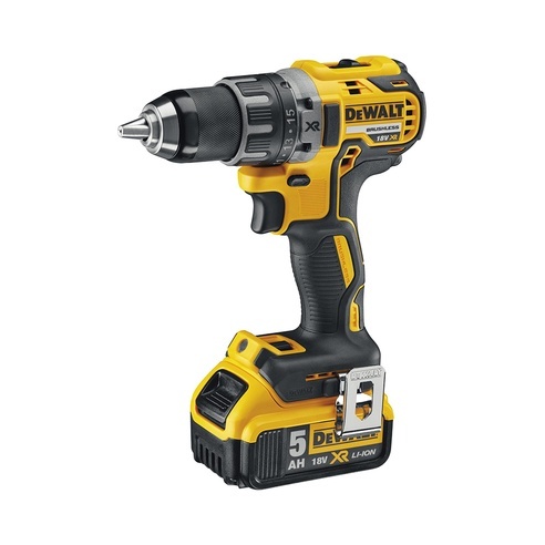 DeWalt DCD791P2 Akku-Bohrschrauber (Bürstenlos) 18V 5,0 Ah