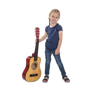 Boogie Bee Kindergitarre mit 6 Saiten 75cm