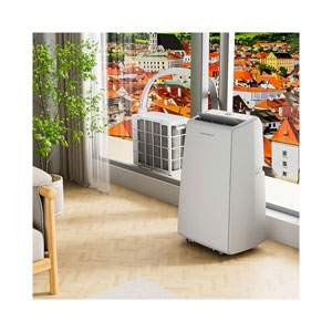 Kibernetik mobiles Split Klimagerät 12K BTU mit WiFi