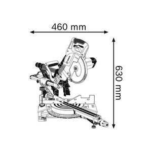 Bosch GCM 8 SJL Paneelsäge