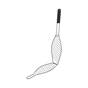 FS-STAR Fisch-Grillklammer 58x13 cm