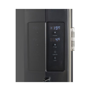 Kibernetik RKS149 Retro Getränkekühlschrank beige