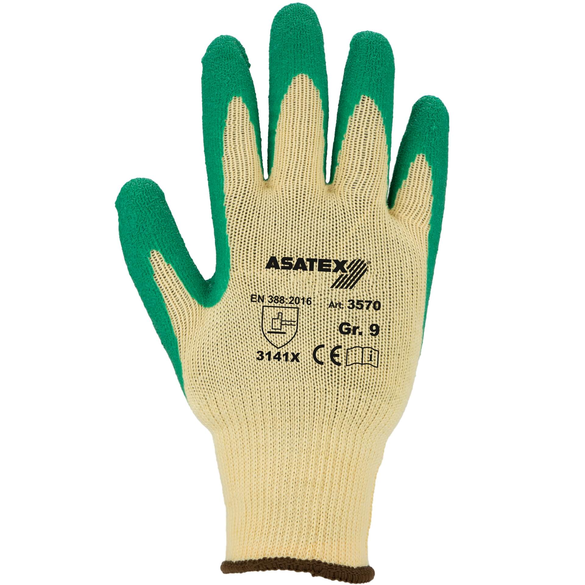 ASATEX Latex Handschuh 3570 - Grösse 7