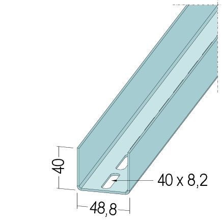 PROTEKTOR U-Aussteifungsprofil (UA 50-20) 5129275
