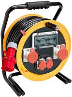 Brennenstuhl Brobusta CEE 2 FI IP44 Baustellen-Kabeltrommel 25m H07RN-F 5G4,0 *CH*