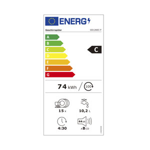 BergerLanz GS1260C-F Geschirrspüler