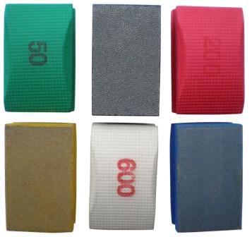 Handpad-Diamant Super Premium 90x55mm K100 Schwarz