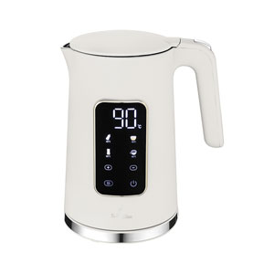 Berlinger Haus Wasserkocher 1.7L mit Digitalanzeige matt cream Sahara Collection
