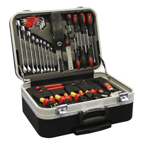 Werkzeugkoffer fahrbar 136-teilig