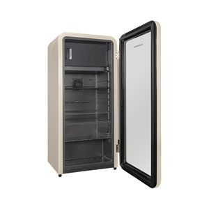 Kibernetik RKS149 Retro Getränkekühlschrank beige
