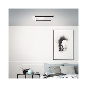 Brilliant Iorgo LED Deckenleuchte 40W schwarz-weiss