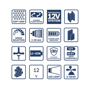 Bosch Akku-Bohrschrauber GSR 12V-15