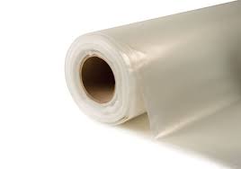 Baufolie transparent 4000x0,20 mm Länge 50 m