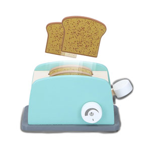Marionette Toaster-Set 7teilig Holz
