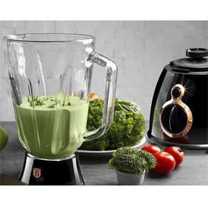 Berlinger Haus Standmixer mit 1.5L Glas Black Rose Collection