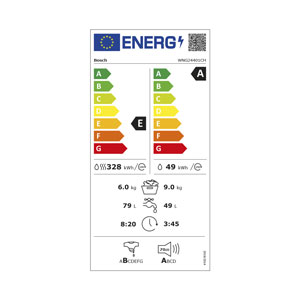 Bosch WNG24401CH Waschtrockner E/C 9/6 kg 1400U/min