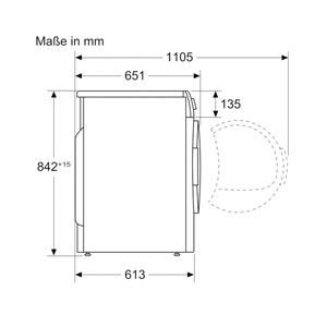 Bosch WQB246D0CH Wäschetrockner