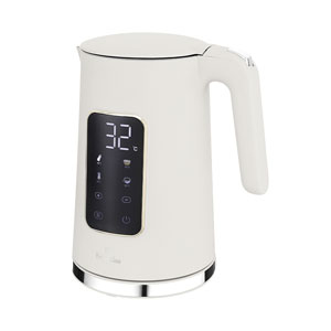 Berlinger Haus Wasserkocher 1.7L mit Digitalanzeige matt cream Sahara Collection