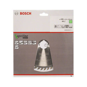Bosch Kreissägeblatt Optiline Wood