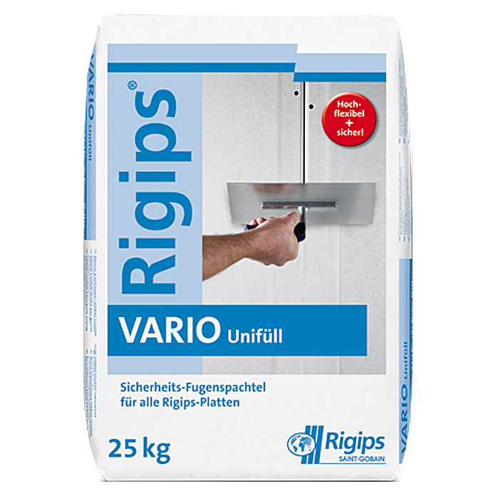 Rigips® Vario, Fugenspachtel weiss 25 kg