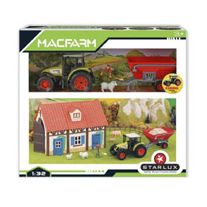 STARLUX Farm-Set Tiere mit Traktor