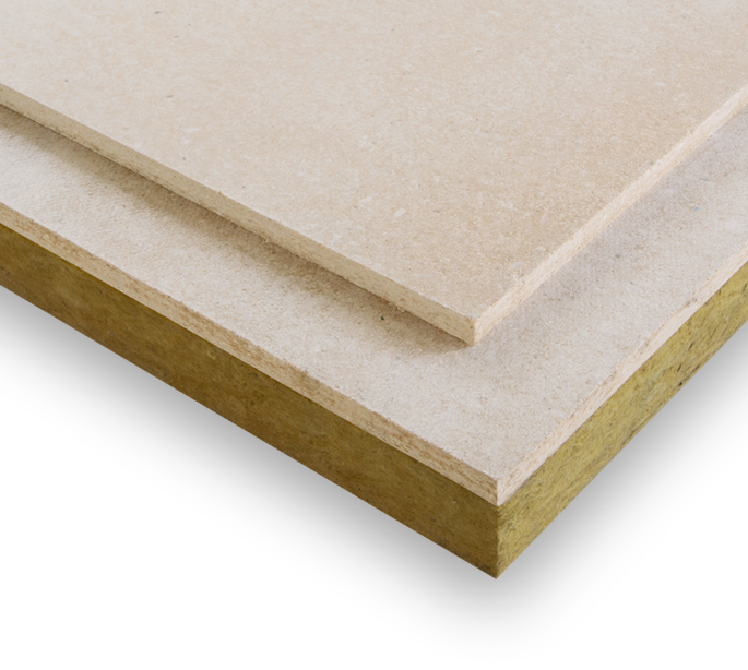 Rigidur Estrichelement 65 MW - Kaschierung mit Mineralwolle