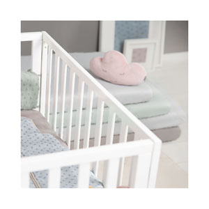 roba Spannbettlaken Jersey 40/45 - 90cm frosty green