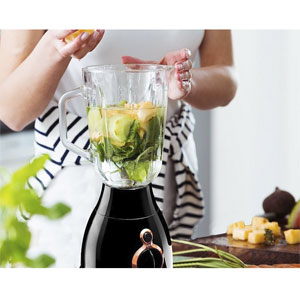 Berlinger Haus Standmixer mit 1.5L Glas Black Rose Collection