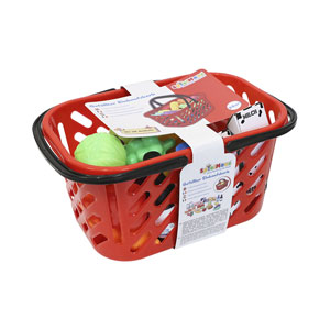 SpielMaus Einkaufskorb mit Zubehör 29-teilig