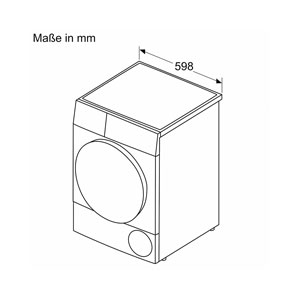Bosch Waschturm WQB245BCCH & WGB2540CCH