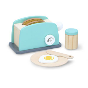 Marionette Toaster-Set 7teilig Holz