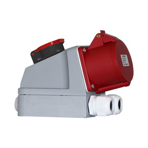 Ekström STCEE32A AP-Steckdose 5p + T25