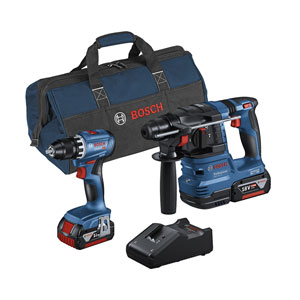Bosch 2-tlg. kit 18V GSR + GBH + GAL
