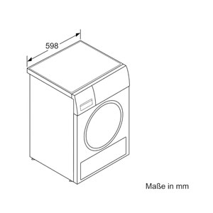 Bosch WQG233D40 8kg Wärmepumpentrockner