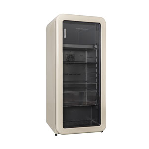Kibernetik RKS149 Retro Getränkekühlschrank beige