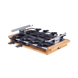 BergerLanz Bamboo Raclette Grill für 8 Pers.