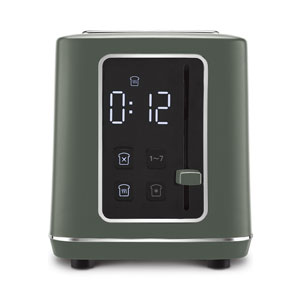 Berlinger Haus Toaster mit Digitalanzeige Matte Green Collection